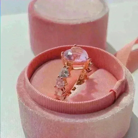Pink Amor Princess Ring - Picture 1 of 5